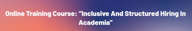 banner course inclusive structured hiring academia 800 | WebJET CMS