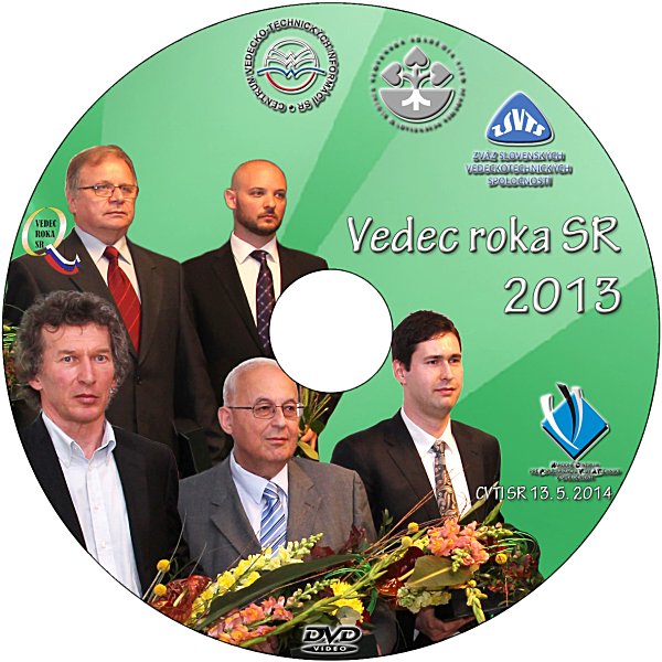 201305vr600 | WebJET CMS Náhľad potlače DVD Vedec roka SR 2012