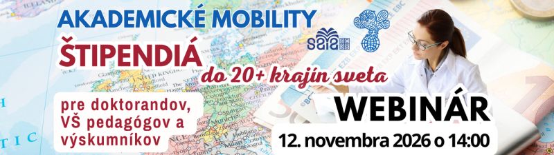 banner saia stipendia do 20 krajin sveta doktorandov vs pedagogov vyskumnikov 800 | WebJET CMS
