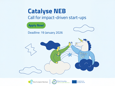 Výzva Catalyse NEB 2026: podpora pre európske start-upy v oblasti udržateľných inovácií