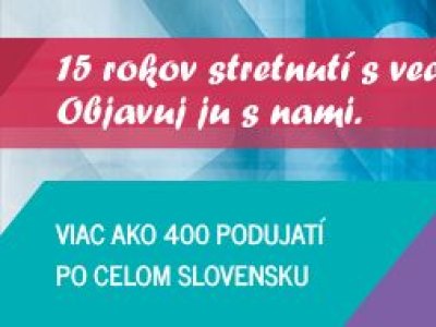 15. ročník Týždňa vedy a techniky na Slovensku